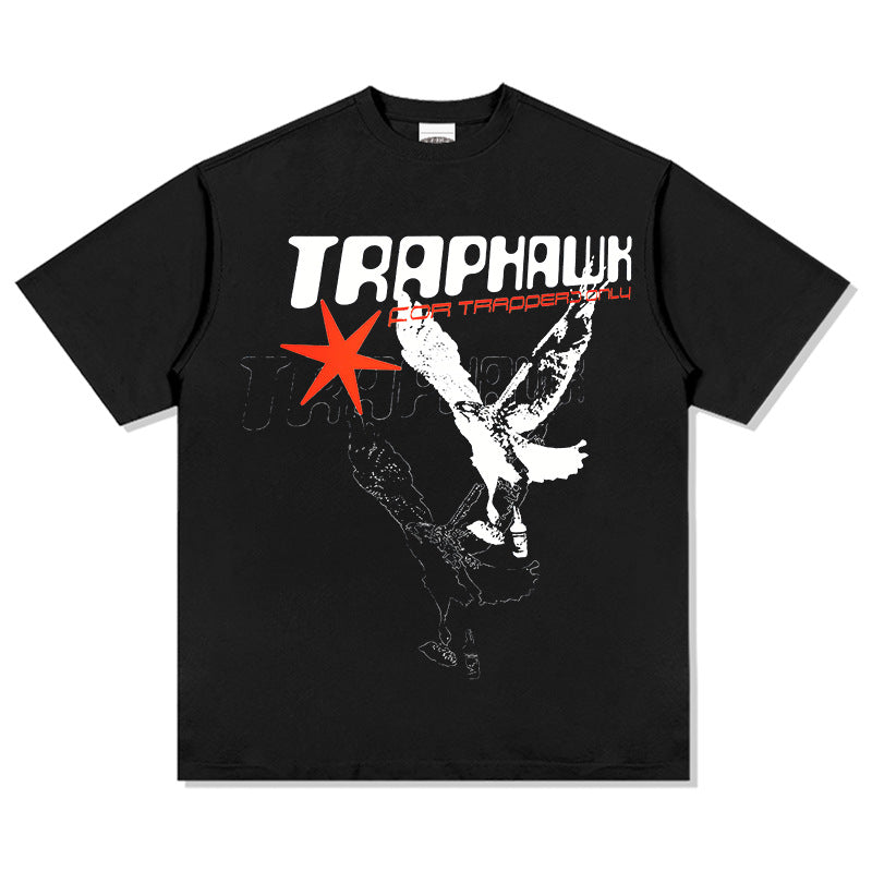 Unisex T-Shirt Retro Short Sleeve T-Shirt