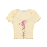 Men T-Shirt Contrast Color Strap