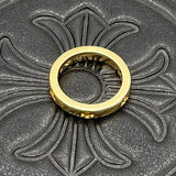 Chrome Heart Ring Golden Cross