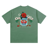 Unisex Long Sleeve Shirt Vintage Short Sleeve Men and Women