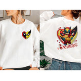 Funny Dead Pool and Wolverine Besties Sweatshirt