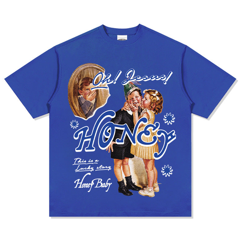 Unisex T-Shirt Spring/Summer Print T-Shirt