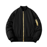 Mens Vintage Jackets vintage baseball jacket padded bomber jacket