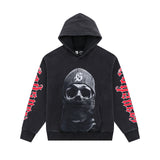 Godspeed Hoodie Spring and Autumn GOD Skull Letter Pattern Printed Hooded Sweater