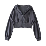 Women Hoodie Fashion Loose Drawstring