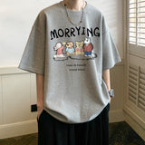 Men T Shirt Summer Loose All-Matching