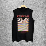 Purple Brand Tank T Shirts Sleeveless T-shirt Vest