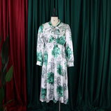 Women Dress Printed Dress plus Size Dress