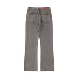 Men Jeans Ripped Distressed Loose