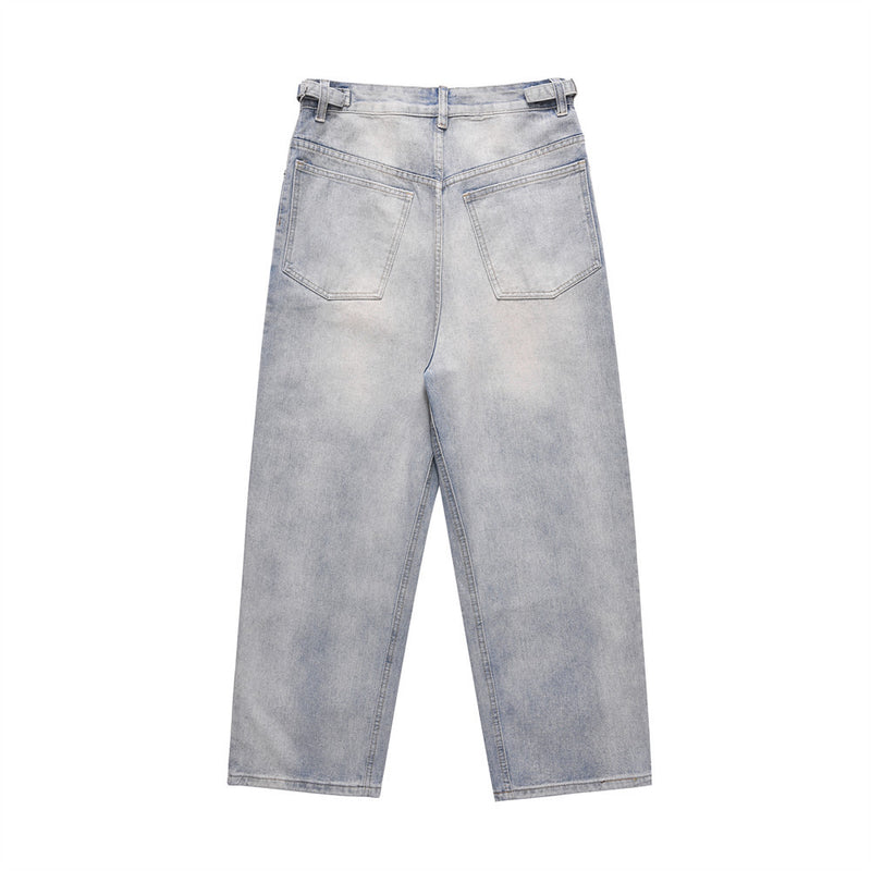 Men Jeans Casual Loose All-Matching
