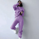 Women Co-Ords Sports and Leisure Sweater Suit Female