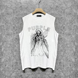 Purple Brand Tank T Shirts Sleeveless T-shirt Vest