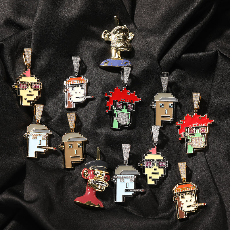 Jewelry MetaUniverse NFT Trend Pendant Marvel Universe Spectrum