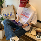 Men T Shirt Summer Loose Casual