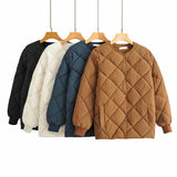 Women Cotton Coat Loose Fashion Cotton Jacket