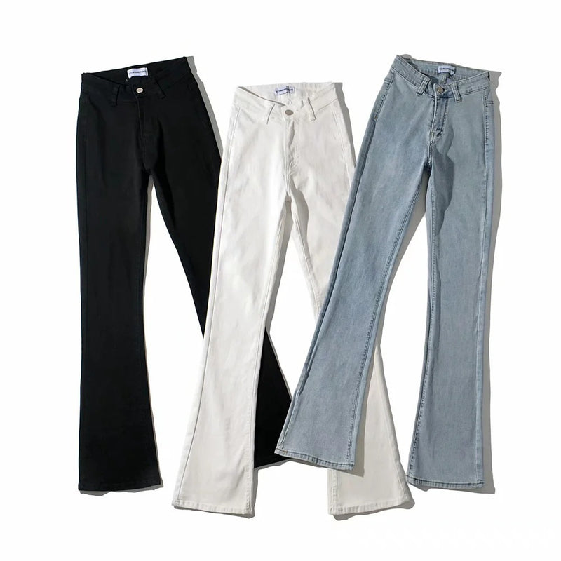 Women Jeans Hot Girl Horn Denim Slimming