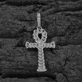 Jewelry Hip Hop Vintage Anhe Cross Pendant Copper Zircon Crosses Spectrum St. Valentine's