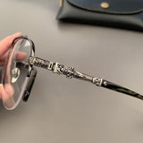 CHH Chrome Hearts Glasses Silver Glasses Frame