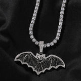 Jewelry Diablo Gothic Diamond Bat Pendant rapper Armament Jesus Pieces