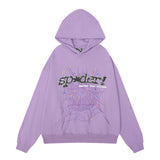 Sp5der Hoodie & Sweatpants 2 Piece Set Spider Web Leisure Sports