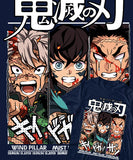 T-shirt For Anime Demon Slayer Muichiro, Gyomei y Sanemi