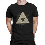 Men T-Shirts Balance Fashion Tee Shirt Short Sleeve Z-Zelda