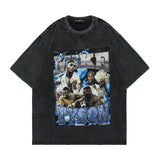 Men T-shirt Retro Short Sleeve T-shirt Men and Women