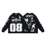 Hellstar long-sleeve T-shirt autumn, loose long-sleeve T-shirt