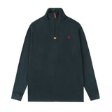 Ralph Lauren Coat Ralph Lauren Pony Embroidered Half Zip Sweater