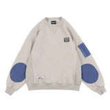 Men Fleece Lined Hoodie Multicolor Hoodie Men's Ins Loose Casual Pullover Winter