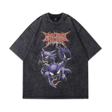 Men T-Shirt Vintage Printed Idle Style