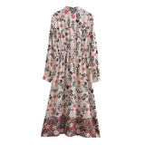 Women Dresses Floral Elegant Dress