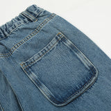 Men Jeans Overalls Multi-Pocket Loose