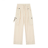 Cargo Pants Ice Silk Multi-Pocket Cargo Pants Loose