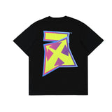Ow T Shirts Lightning Arrow Male and Female Trendy Brand Short Sleeve