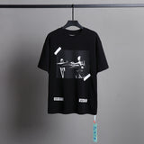 Ow T Shirts Skull Oil Painting Printing