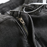 Women Jeans Slim Fit Elastic Stitching Bell-Bottom Pants