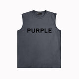 Purple Brand Tank T Shirts Sleeveless T-shirt Vest