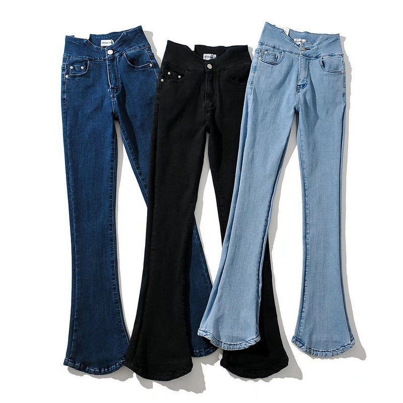 Women Jeans Slimming Retro Stretch Jeans