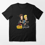 Beavis Butthead Rock Men Tshirt Comic Punk Tops T Shirts