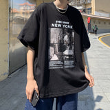 Men T Shirt Trendy Loose All-Matching