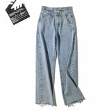 Women Jeans Retro Slimming Loose