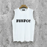 Purple Brand Tank T Shirts Sleeveless T-shirt Vest
