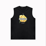 Purple Brand Tank T Shirts Sleeveless T-shirt Vest