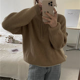 Women Pullover Sweater Loose Knit