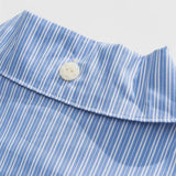 Men Long Sleeved T Shirt Vertical Striped Long Sleeve Shirt Men's Casual round Hem Shirt Loose Outer Fashion