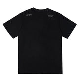 C.e t shirts creative character frame pattern round neck pullover short sleeve for men and women