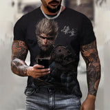 Games Black Myth Wukong Print T-Shirt