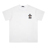 CHH Chrome Heart T Shirts T-Shirt Loose Cross Print