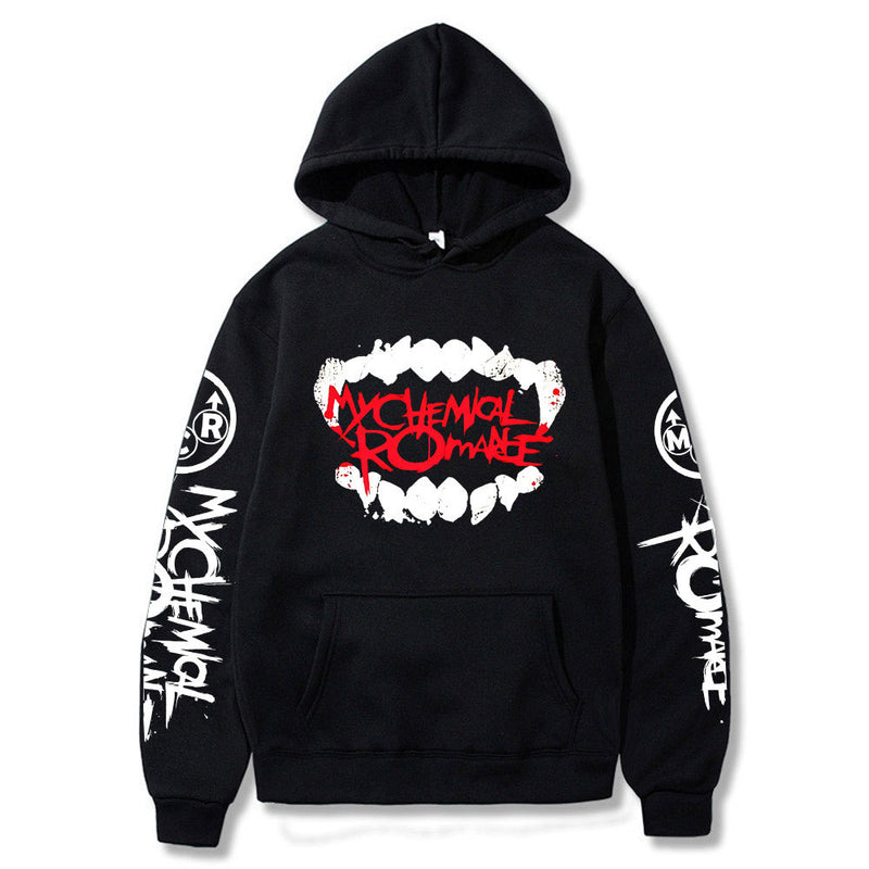 My Chemical Romance Hoodies Unisex Black Parade Punk Emo Roc